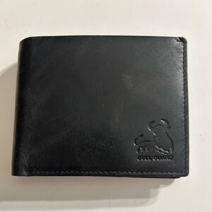 BULL GUARD RFID BLOCKING MEN’S BLACK GENUINE LEATHER BIFOLD WALLET